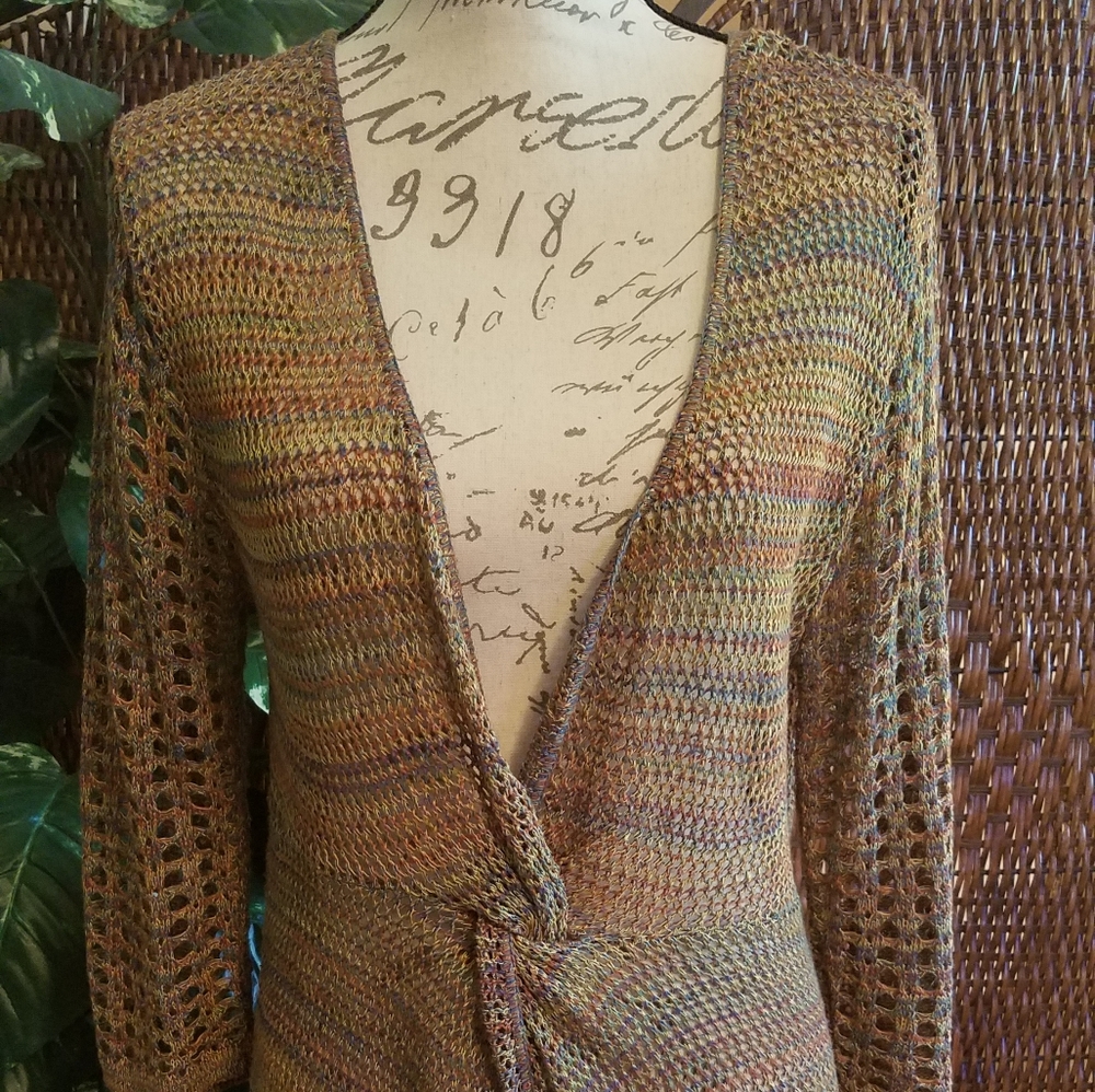 Long sweater-multi color